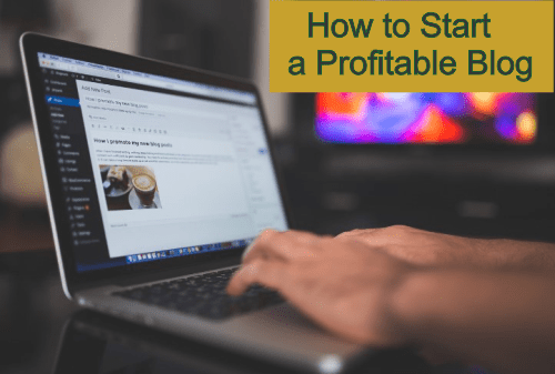 how to start a profitable blog