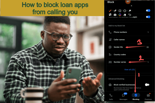 how to stop loan apps from calling me